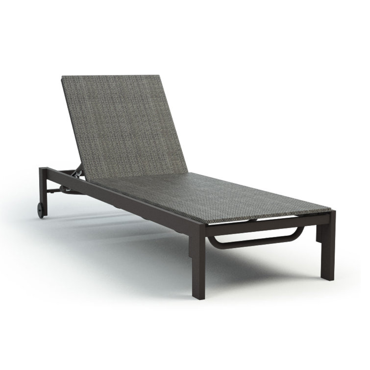 Latitude Run® CourtneyJane Outdoor Metal Chaise Lounge Wayfair Canada